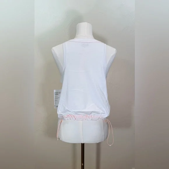 Athleta Organic Daily Bungee White Tank Top - Picture 4 of 12